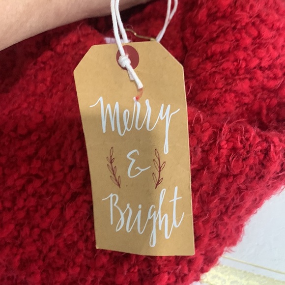 Yet Again New With Tags Chunky TurtleNeck Red‎ Sweater. Size S - Picture 5 of 6